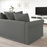 GRÖNLID 2-seat sofa, Ljungen medium grey