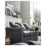 GRÖNLID 2-seat sofa, Ljungen medium grey