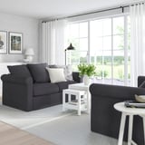 GRÖNLID 2-seat sofa, Sporda dark grey