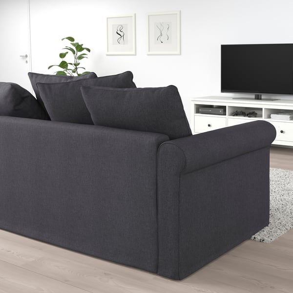 GRÖNLID 2-seat sofa, Sporda dark grey