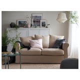 GRÖNLID 2-seat sofa, Sporda natural