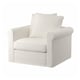 GRÖNLID Armchair, Inseros white