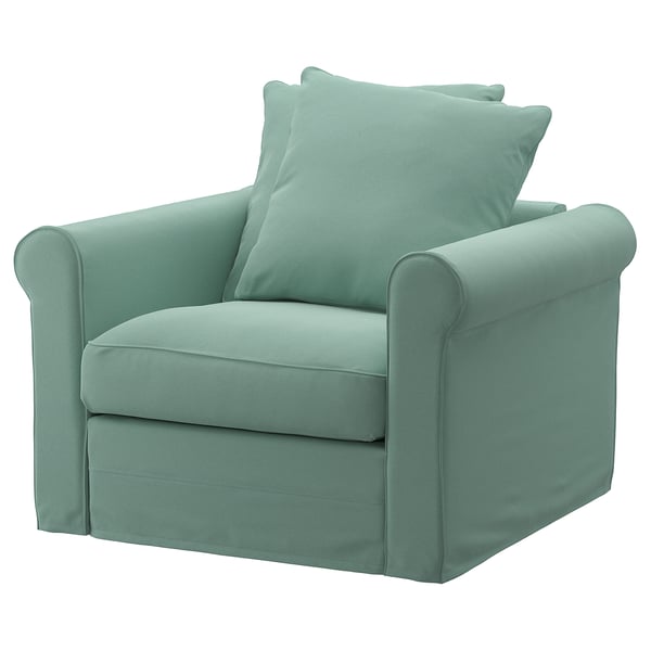 GRÖNLID Armchair, Ljungen light green
