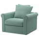 GRÖNLID Armchair, Ljungen light green