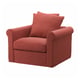 GRÖNLID Armchair, Ljungen light red