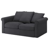 GRÖNLID Cover for 2-seat sofa, Sporda dark grey