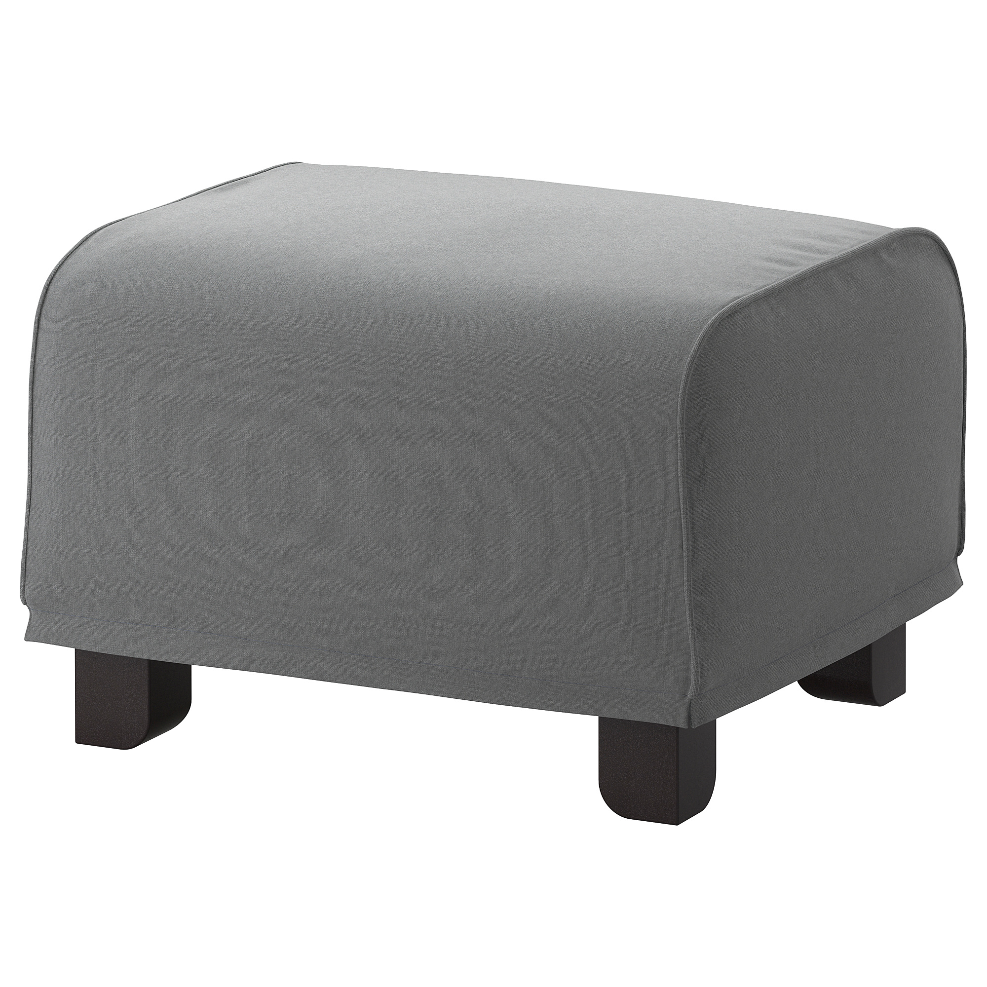 GRÖNLID Footstool Ljungen medium grey IKEA