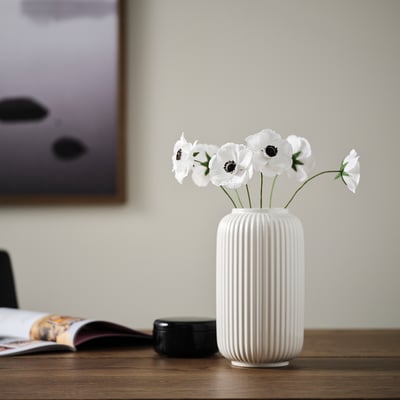 GULDSPETT Artificial flower, paper/Anemone white, 35 cm
