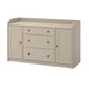 Option: HAUGA Sideboard, beige, 140x84 cm