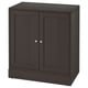 HAVSTA Cabinet with plinth, dark brown, 81x47x89 cm