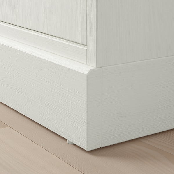 HAVSTA Cabinet with plinth, white, 81x47x89 cm