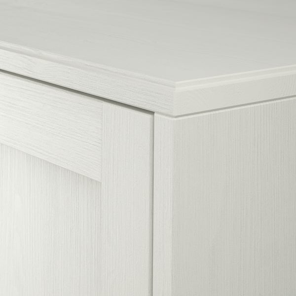 HAVSTA Cabinet with plinth, white, 81x47x89 cm