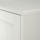 HAVSTA Cabinet with plinth, white, 81x47x89 cm