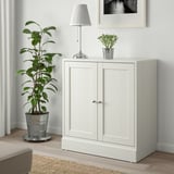 HAVSTA Cabinet with plinth, white, 81x47x89 cm
