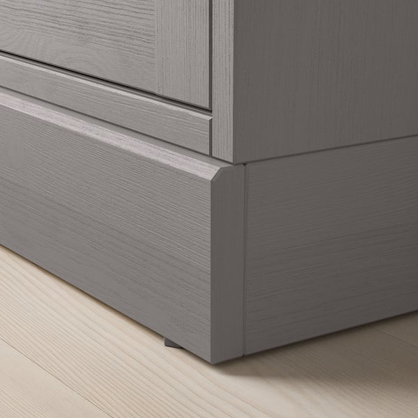 HAVSTA Storage combination, grey, 81x47x212 cm