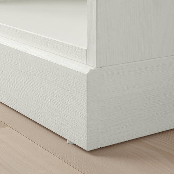 HAVSTA Storage combination, white, 142x47x212 cm