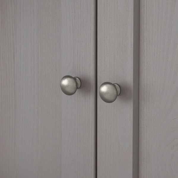 HAVSTA TV storage combination, grey, 241x47x89 cm