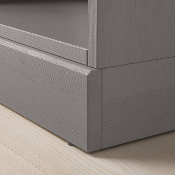 HAVSTA TV storage combination, grey, 282x47x212 cm