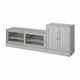 HAVSTA TV storage combination, grey, 241x47x89 cm