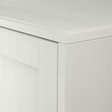HAVSTA TV storage combination, white, 241x47x89 cm