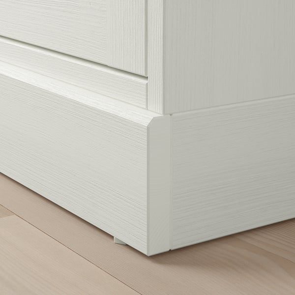 HAVSTA TV storage combination, white, 241x47x89 cm