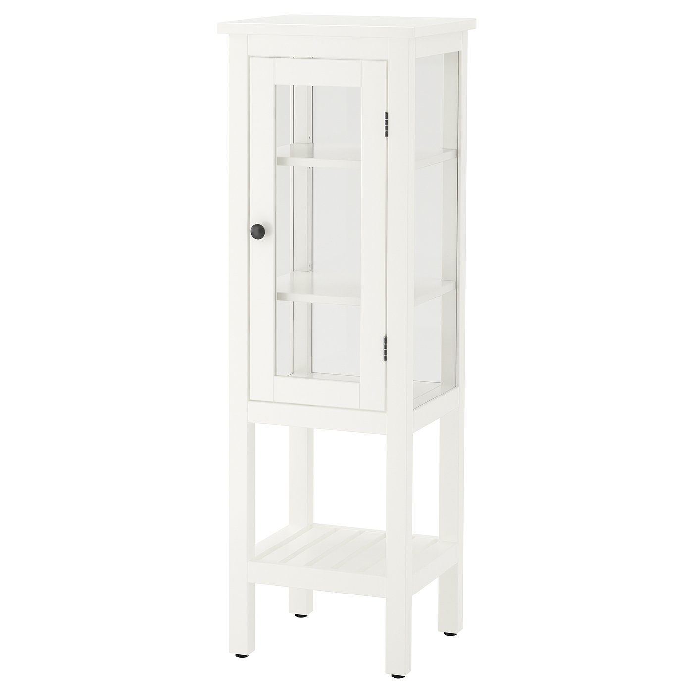HEMNES high with glass door, white, 42x38x131 cm IKEA Malaysia
