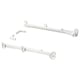 Option: HJÄLPA Pull-out rail for baskets, white, 40 cm