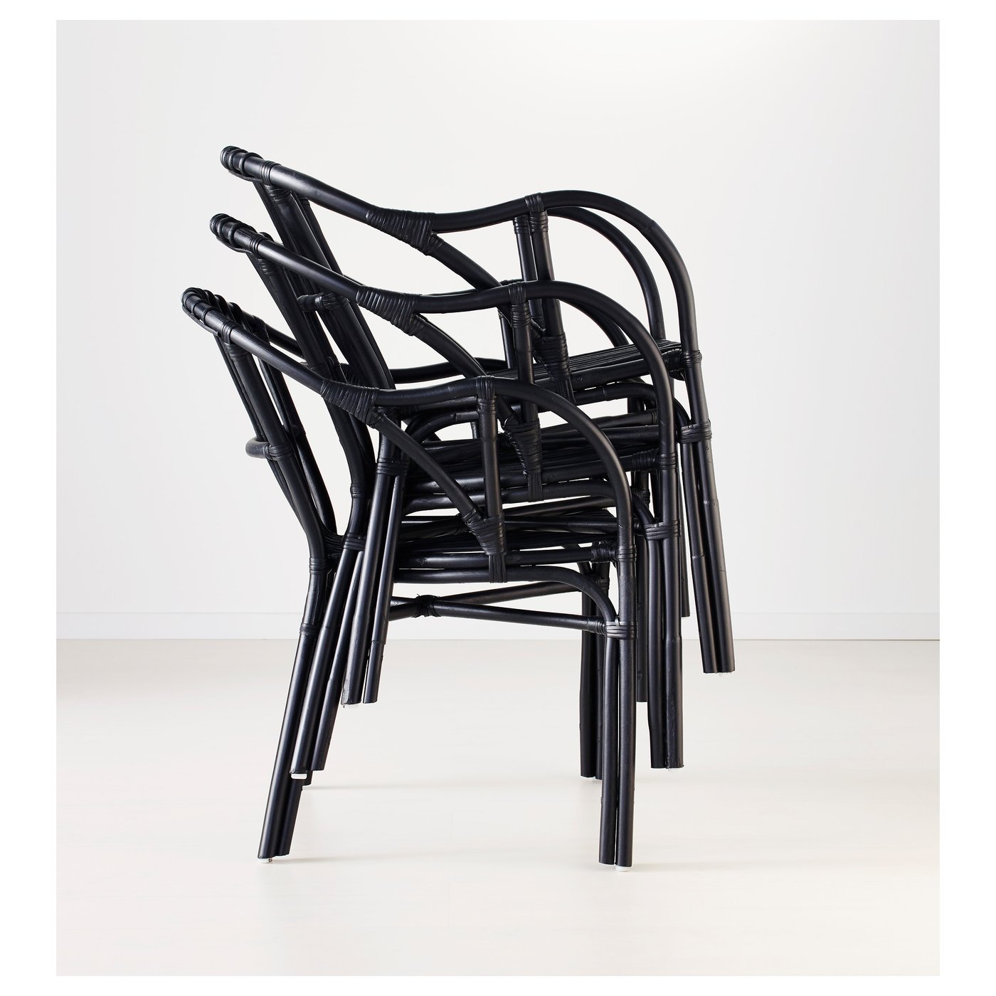 HOLMSEL Armchair, black IKEA