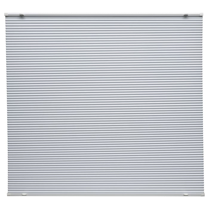 HORNVALLMO blockout pleated blind, white/topdown bottomup, 60x130 cm