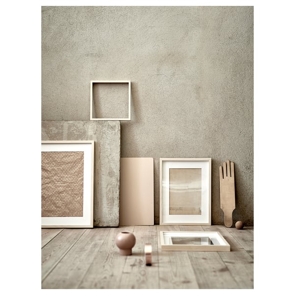 HOVSTA Frame, birch effect, 23x23 cm