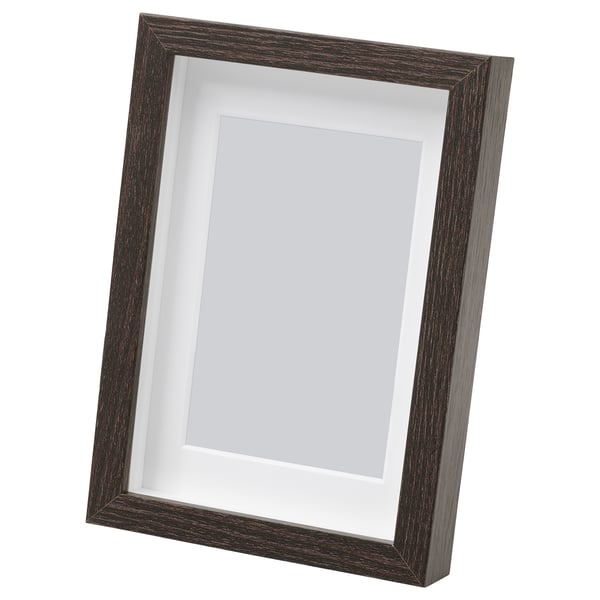 HOVSTA Frame, dark brown, 10x15 cm