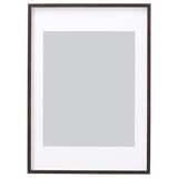HOVSTA Frame, dark brown, 50x70 cm