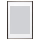 HOVSTA Frame, dark brown, 61x91 cm