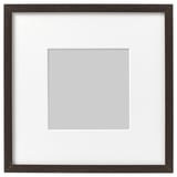 HOVSTA Frame, dark brown, 23x23 cm