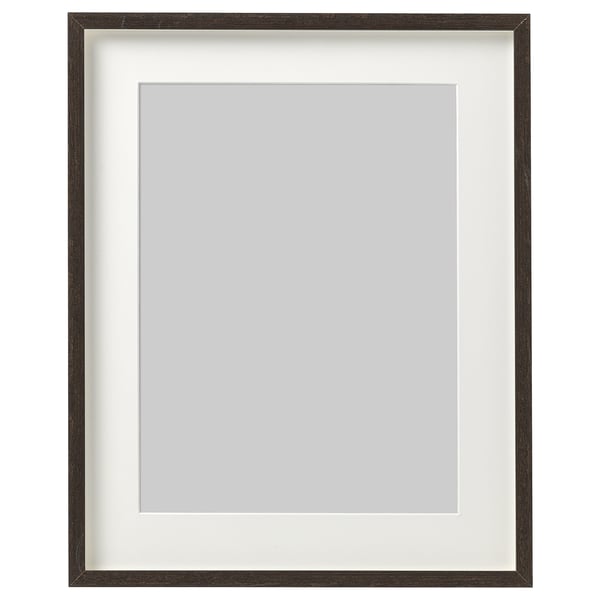 HOVSTA Frame, dark brown, 40x50 cm