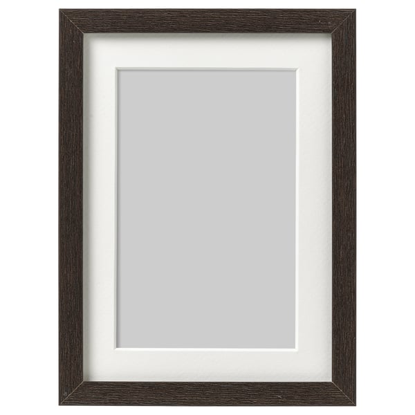 HOVSTA Frame, dark brown, 13x18 cm