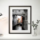 HOVSTA Frame, dark brown, 40x50 cm