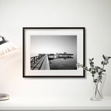 HOVSTA Frame, dark brown, 40x50 cm