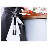 IKEA 365+ HJÄLTE Cooking tweezers, stainless steel/black