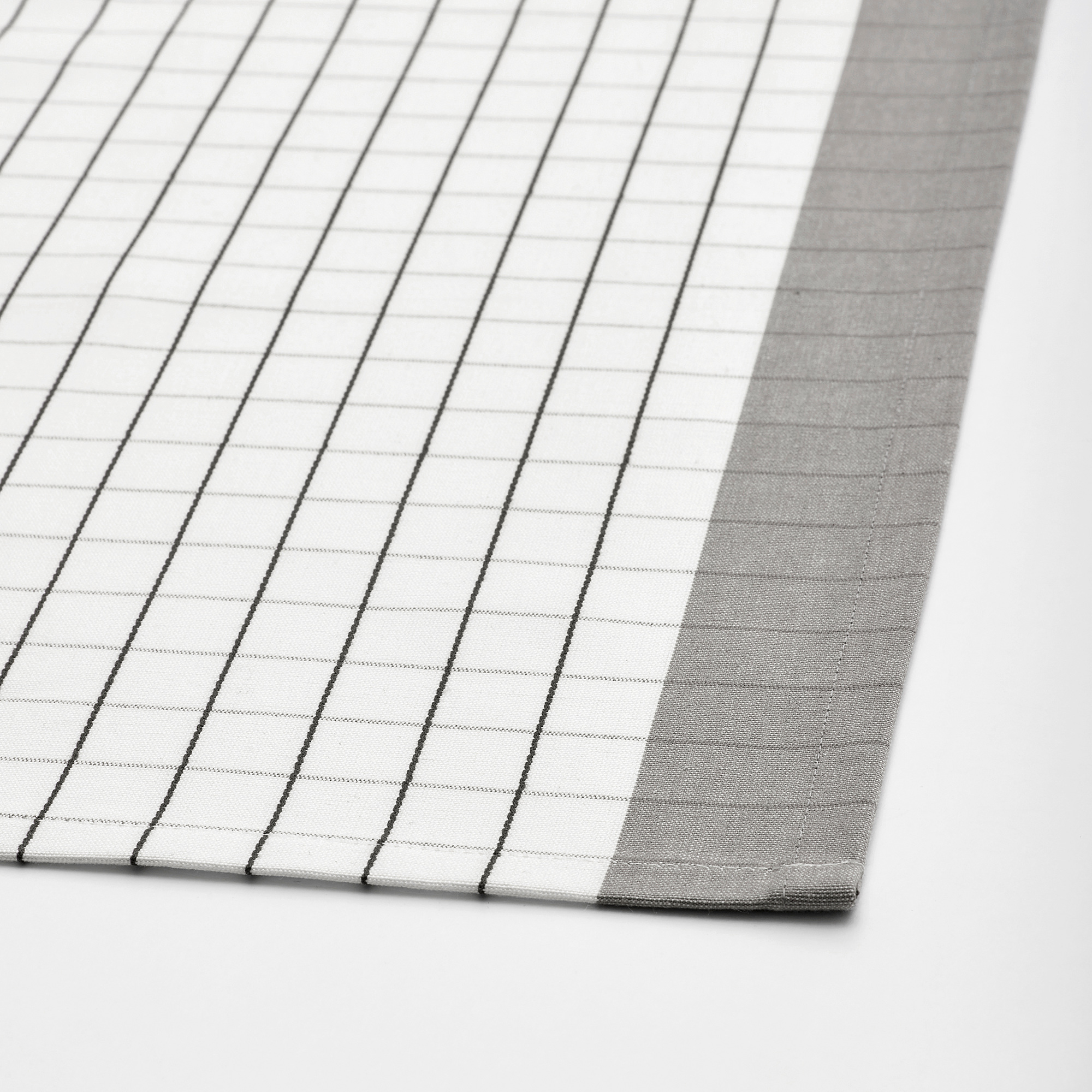 IKEA 365+ Tablecloth, white/grey, 145x240 cm