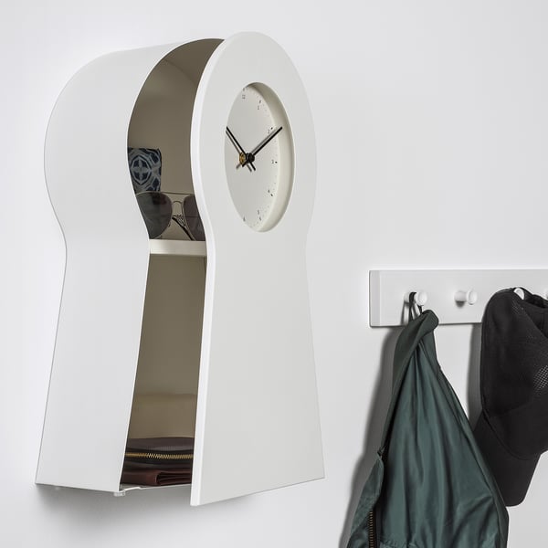 IKEA PS 1995 Clock, white