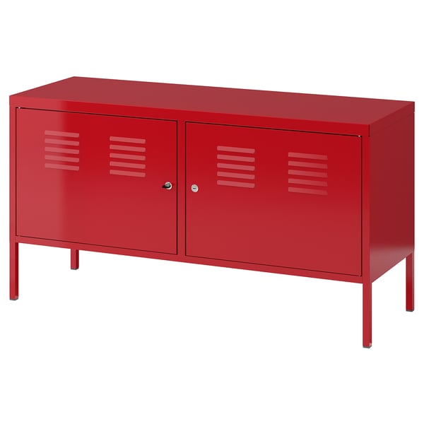 Ikea Ps Cabinet Red 119x63 Cm Ikea