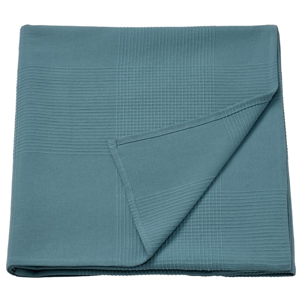INDIRA Bedspread, light blue, 150x250 cm