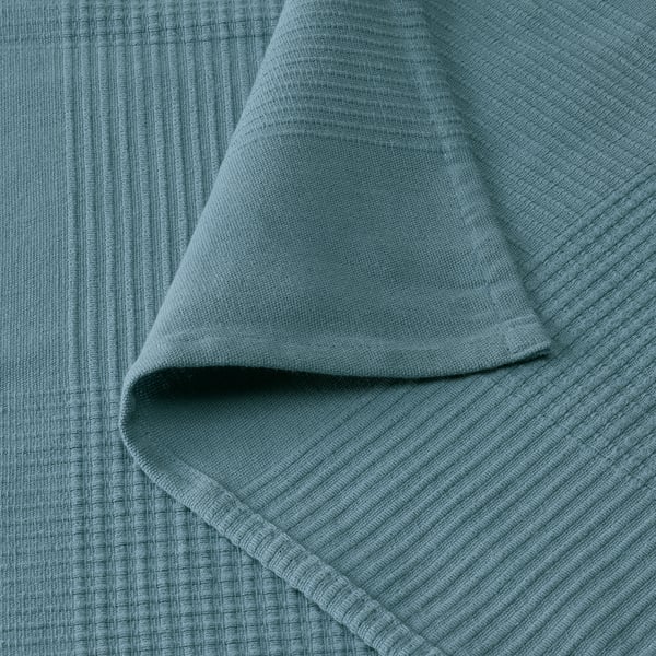 INDIRA Bedspread, light blue, 150x250 cm