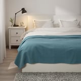 INDIRA Bedspread, light blue, 230x250 cm