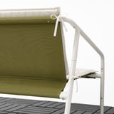 INGMARSÖ 2-seat sofa, in/outdoor, white green/beige, 118x69x69 cm
