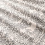 JÄTTEVALLMO Pillowcase, beige/dark grey, 50x80 cm