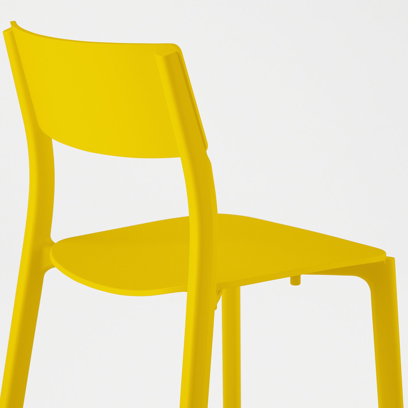 JANINGE Chair, yellow IKEA