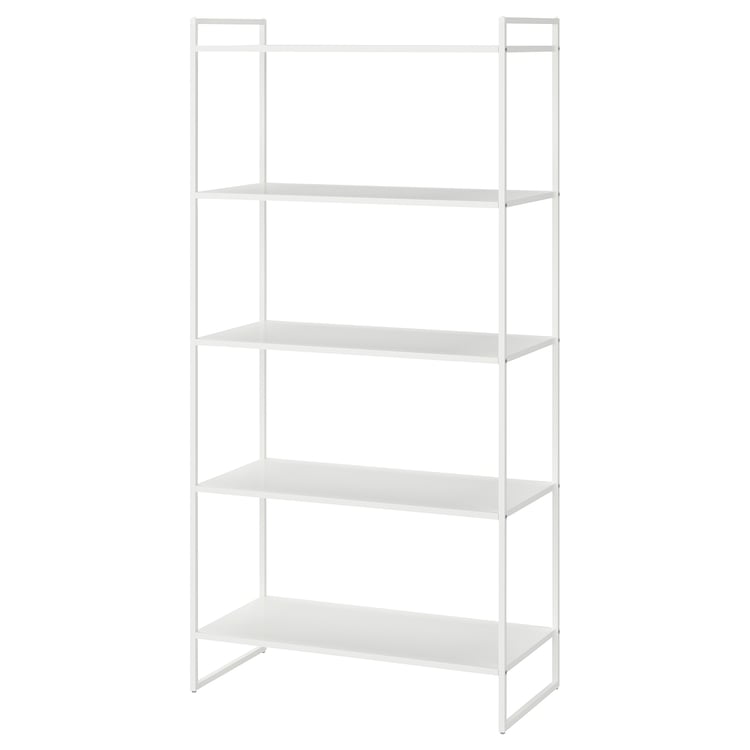 JONAXEL Shelving unit, white, 80x38x160 cm