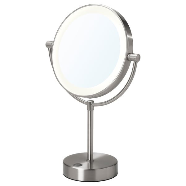 Kaitum Mirror With Integrated Lighting Battery Operated Ikea
